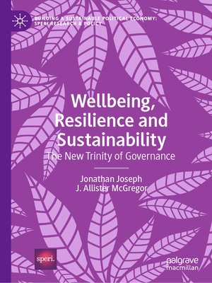 cover image of Wellbeing, Resilience and Sustainability